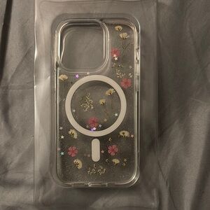 Floral Clear Phone Case
